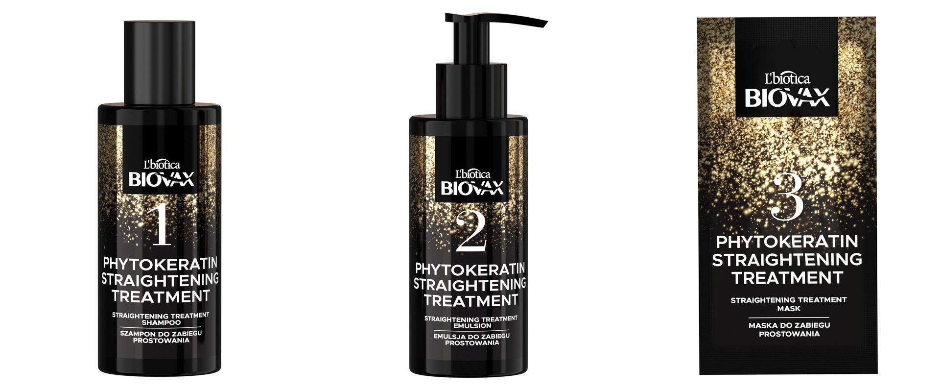 Biovax - zestaw do keratynowego prostowania włosów